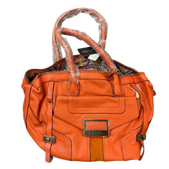 Guess Westbrook Carryall Faux Leather Bag - Picture 1 of 5